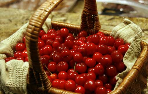 Cherries-in-Basket