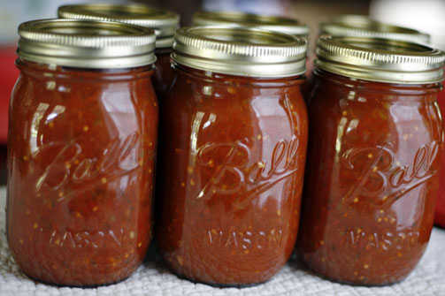 Salsa for canning recipes