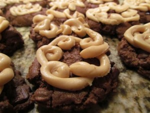 double peanut butter fudge cookie double peanut butter fudge cookie