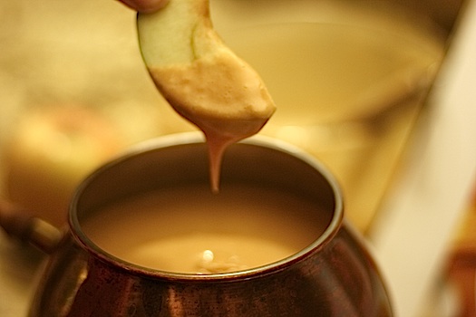 salted caramel fondue